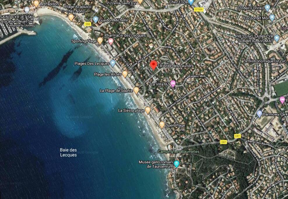 Apartment Le Sof Paradis Grand T2 Sur La Des Lecques Saint-Cyr-sur-Mer